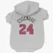Chicago Bulls Noa Essengue White  Dog & Cat Pet Hoodie