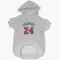 Chicago Bulls Noa Essengue White  Dog & Cat Pet Hoodie