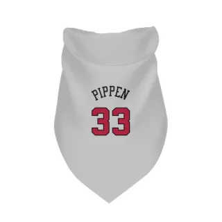 Chicago Bulls Scottie Pippen White  Dog & Cat Pet Bandana