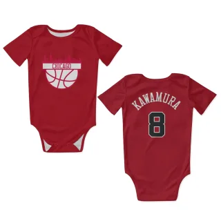 Chicago Bulls Yuki Kawamura Red  Newborn & Infant Bodysuit