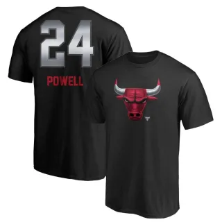 Youth Chicago Bulls Norman Powell Black Midnight Mascot T-Shirt