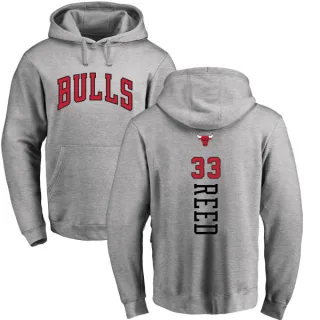 Youth Chicago Bulls Willie Reed Branded Ash Backer Pullover Hoodie